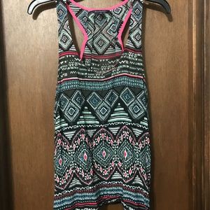 American Eagle pattern flowy top